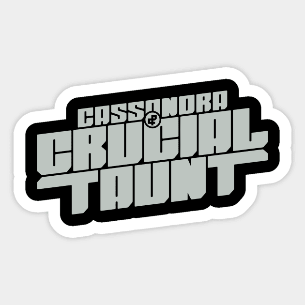 Crucial Taunt Sticker by Mouse